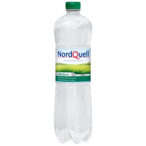 NordQuell Natürliches Mineralwasser Medium 1 l