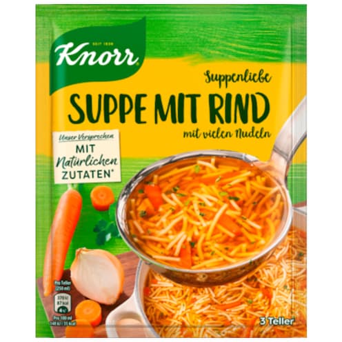 Knorr Suppenliebe Suppe mit Rind für 0,75 l