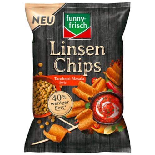 funny-frisch Linsen Chips Tandoori Masala 90 g