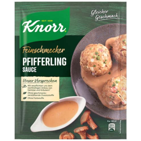 Knorr Feinschmecker Pfifferling Sauce für 250 ml
