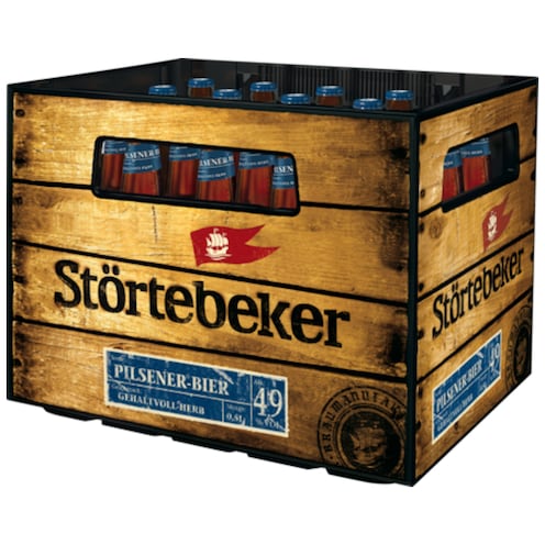 Störtebeker Pilsener-Bier - Kiste 20 x 0,5 l