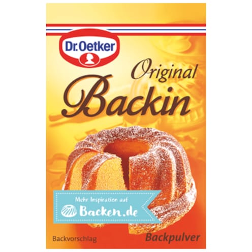 Dr.Oetker Original Backin 10 Stück x 16 g