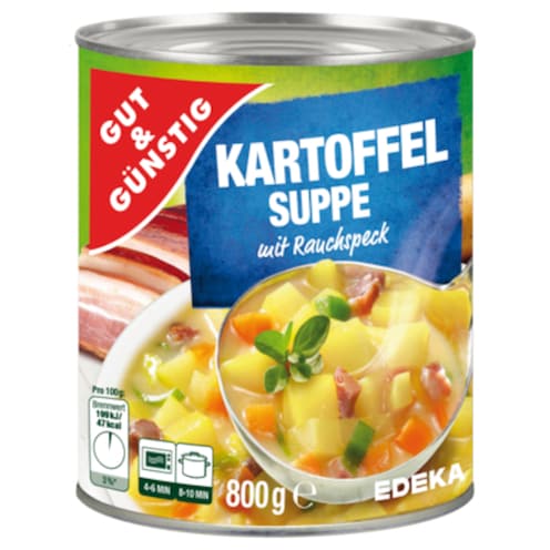 GUT&GÜNSTIG Kartoffelsuppe 800 g