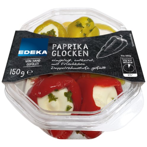 EDEKA Rote & Grüne Paprika-Glocken 150 g