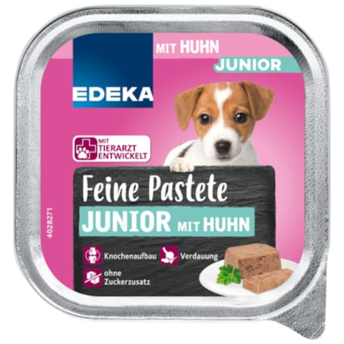 EDEKA Feine Pastete Junior mit Huhn 150 g