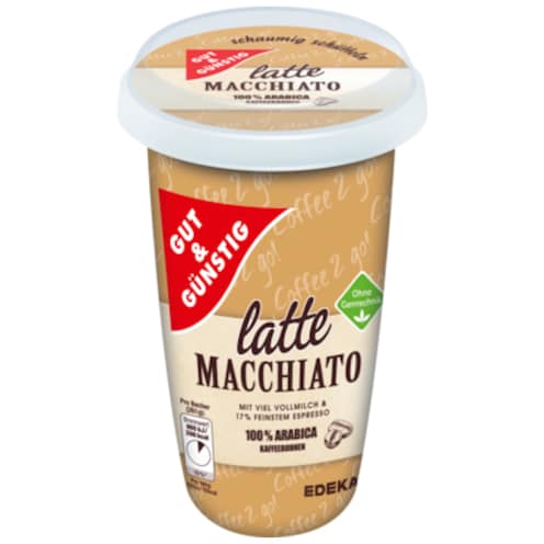 GUT&GÜNSTIG Latte Macchiato 250 ml