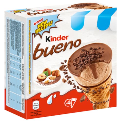 Ferrero Kinder Bueno Eis 4 Stück