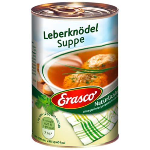 Erasco Leberknödel Suppe 395 ml