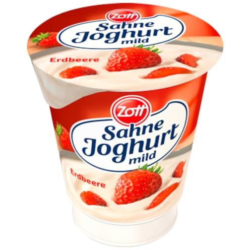 Zott Sahne-Joghurt mild Erdbeere 10 % Fett 150 g
