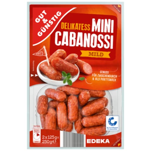 GUT&GÜNSTIG Mini Cabanossi 250 g
