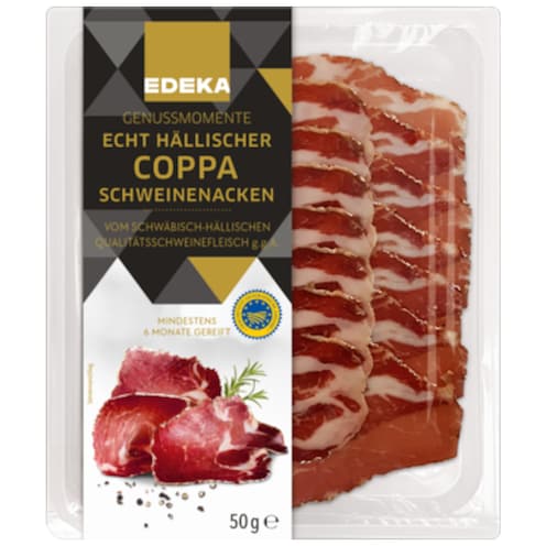 EDEKA Genussmomente Echt Hällische Coppa vom Schwäbisch Hällischen Landschwein 50 g