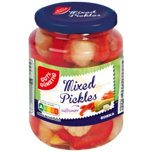 GUT&GÜNSTIG Mixed Pickles 330 g