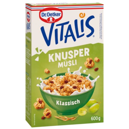 Dr.Oetker Vitalis Knusper Müsli klassisch 600 g