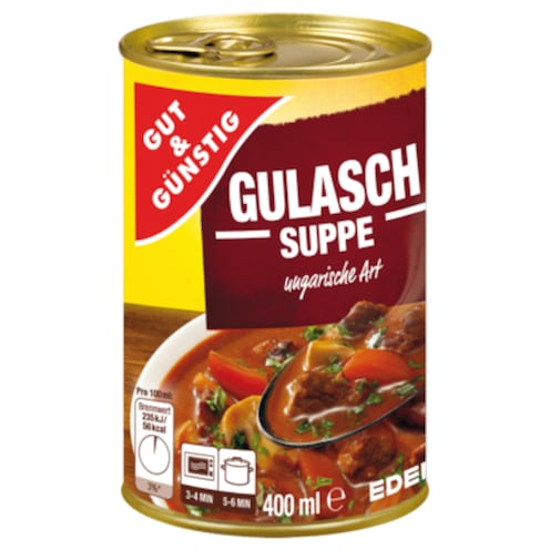 GUT&GÜNSTIG Gulaschsuppe 400 ml