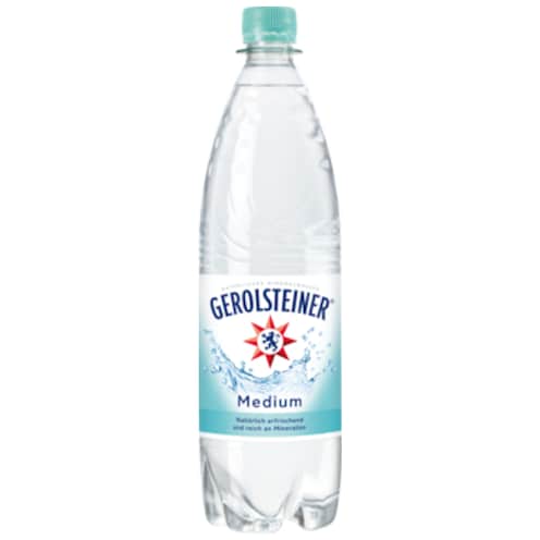Gerolsteiner Mineralwasser Medium 1 l
