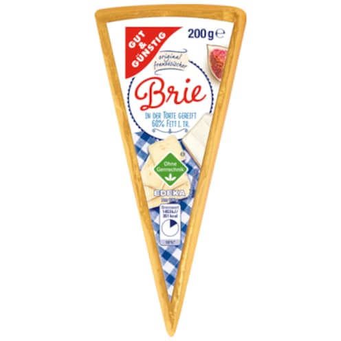 GUT&GÜNSTIG Französischer Brie 60% Fett i. Tr. 200 g