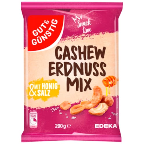 GUT&GÜNSTIG Cashew-Erdnuss-Mix 200 g
