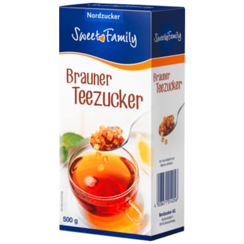 Sweet Family Brauner Teezucker 500 g