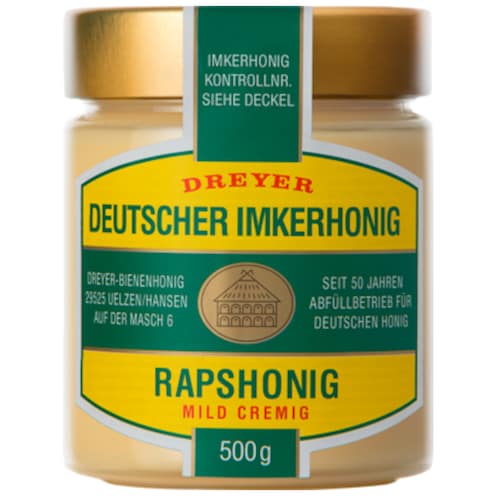 DREYER Deutscher Rapshonig 500 g