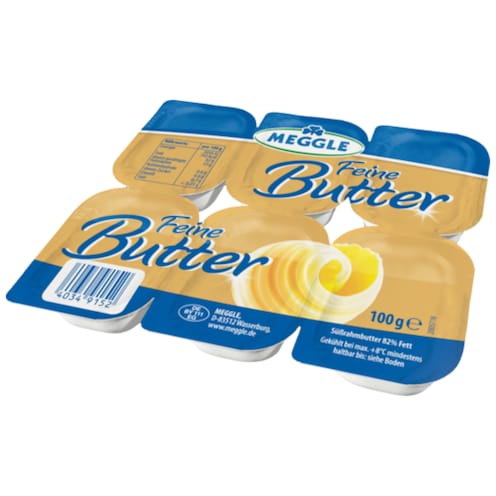 Meggle Feine Butter Minipack 100 g