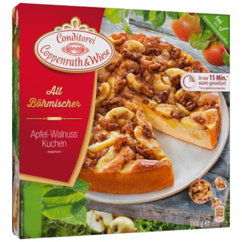 Conditorei Coppenrath & Wiese Alt-Böhmischer Apfel-Walnuss-Kuchen 1,1 kg