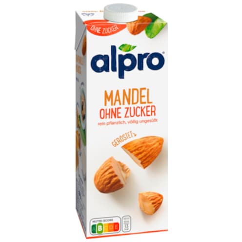 alpro Mandeldrink ohne Zucker 1 l