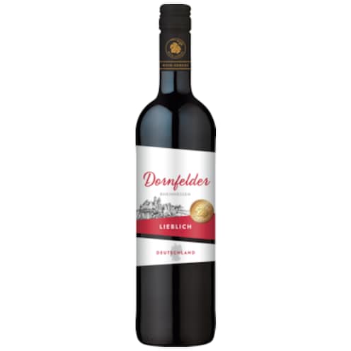 Wein-Genuss Dornfelder Rheinhessen Qualitätswein rot 0,75 l