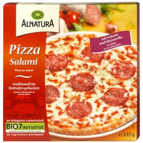 Alnatura Bio Pizza Salami 335 g