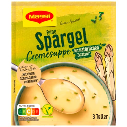 Maggi Guten Appetit Spargel Cremesuppe für 3 Teller