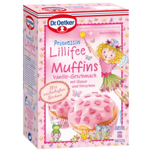 Dr.Oetker Prinzessin Lillifee Muffins Vanille 397 g