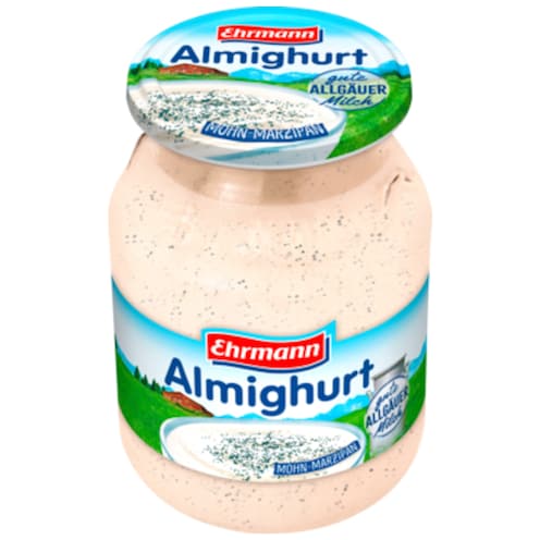 Ehrmann Almighurt Mohn-Marzipan 3,8 % Fett 500 g