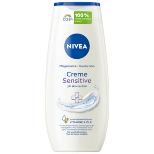 NIVEA Pflegedusche Creme Sensitive PH Skin neutral 250 ml