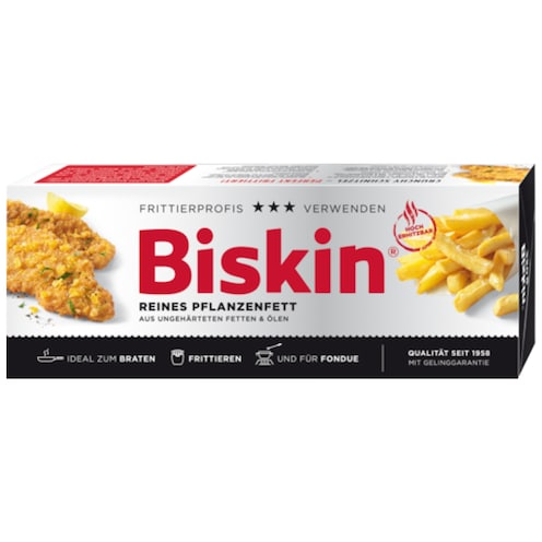 Biskin Gold Reines Pflanzenfett 1000 g