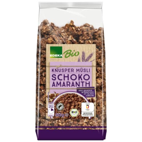 EDEKA Bio Knuspermüsli Schoko-Amaranth 500 g