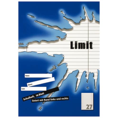 Limit Heft Lineatur 27 16 Blatt