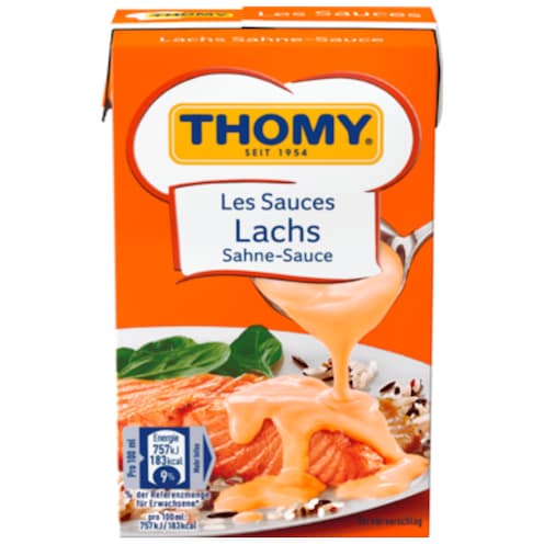 THOMY Les Sauces Sahne-Sauce für Lachs 250 ml
