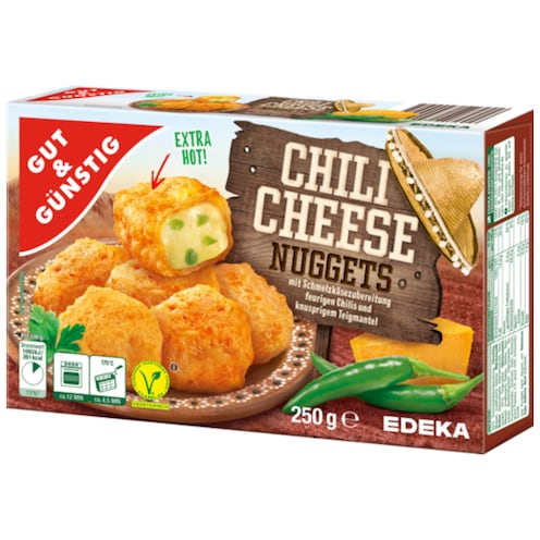 GUT&GÜNSTIG Chili Cheese Nuggets 250 g
