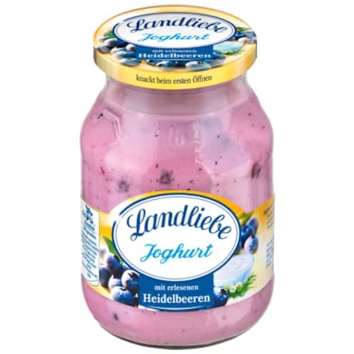 Landliebe Joghurt mit erlesenenen Heidelbeeren 3,8 % Fett 500 g