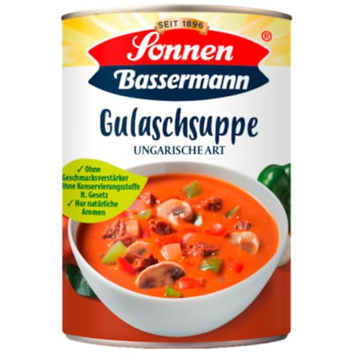 Sonnen Bassermann Gulaschsuppe Ungarische Art 400 ml