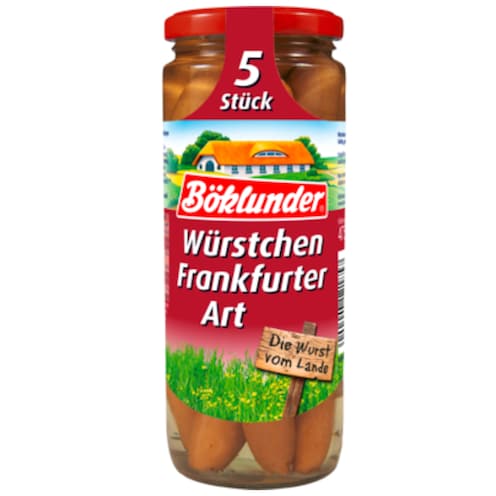 Böklunder Würstchen Frankfurter Art 5 Stück - 475 g