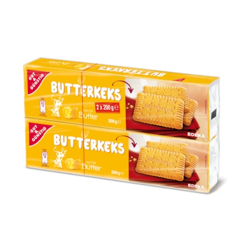 GUT&GÜNSTIG Butterkeks 400 g