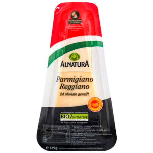 Alnatura Bio Parmigiano Reggiano 32 % Fett i. Tr. 125 g
