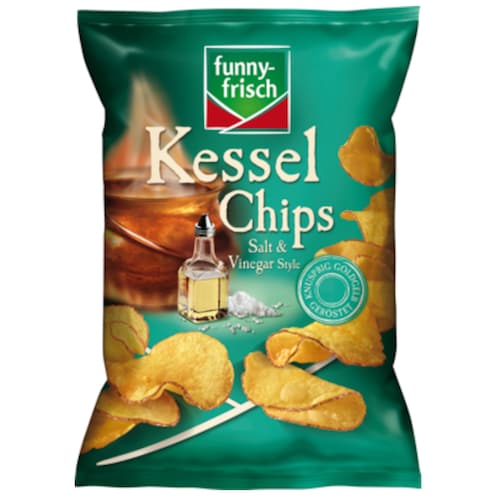 funny-frisch Kessel Chips Salt & Vinegar 120 g
