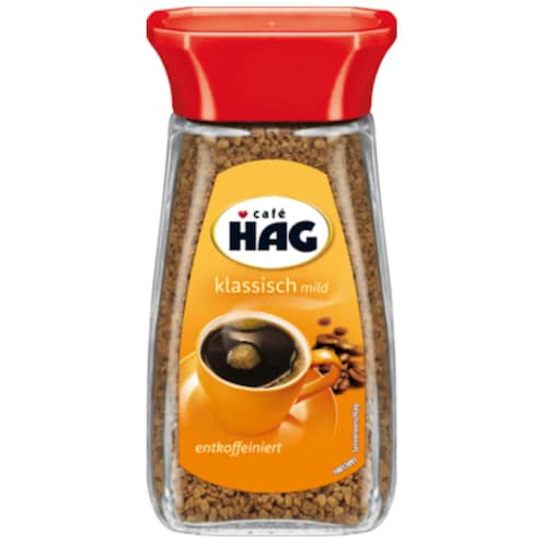 café HAG klassisch mild entkoffeiniert 100 g