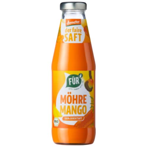 FÜR Demeter Der faire Saft Möhre-Mango 0,5 l