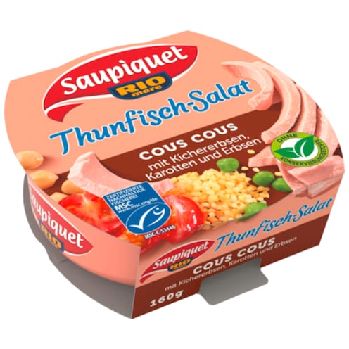 Saupiquet MSC Thunfisch-Salat Cous Cous 160 g