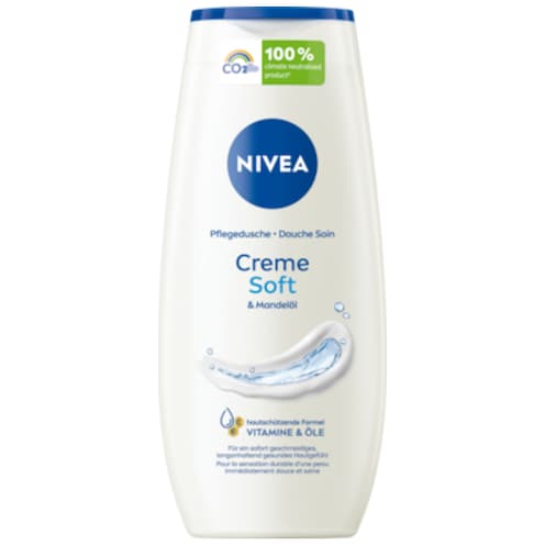 NIVEA Pflegedusche Creme Soft & Mandelöl 250 ml