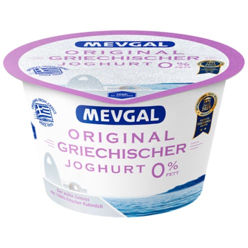 Mevgal Griechischer Joghurt 0 % Fett 200 g