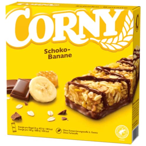 CORNY Classic Schoko-Banane 6 Stück x 25 g