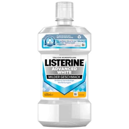LISTERINE Advanced White 600 ml